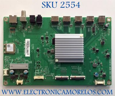 MAIN PARA TV VIZIO QLED / NUMERO DE PARTE XLCB02K027 / 715GB761-M0B-B00-005Y / 756TXLCB02K027 / PANEL'S TPT650WR-QVN07.U REV:S403A / TPT650WR-QVN07.U REV:S403L / DISPLAY T650QVN07.4 / MODELOS P65Q9-J01 / P65Q9-J01 LTMWH6KX / P65Q9-J01 LTYWH6KX